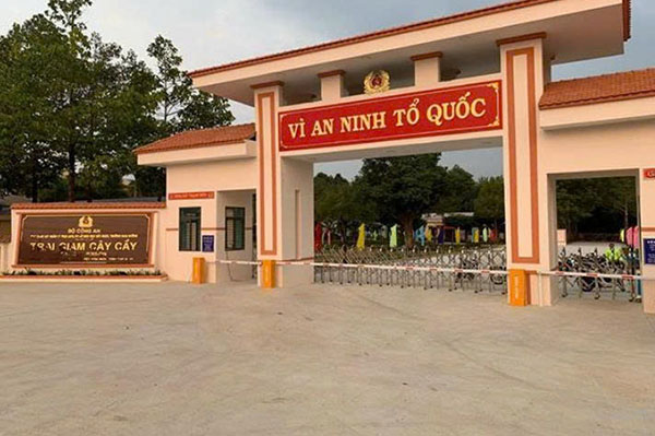 Công trình tại Trại giam Cây Cầy - Tây Ninh