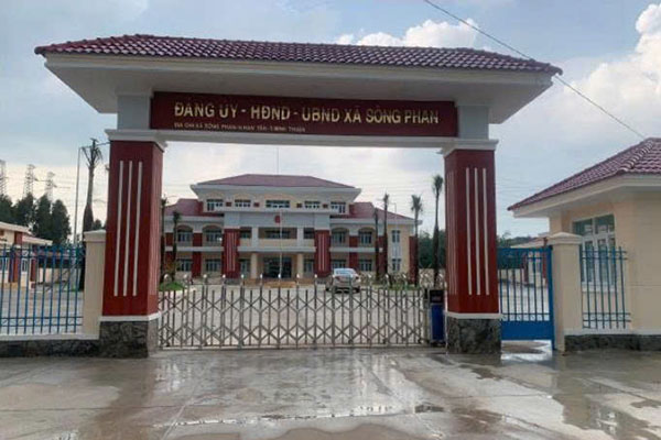 Công trình tại UBNN Xã Sông Phan - Bình Thuận