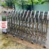 Cổng xếp inox trong nước V01