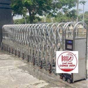 Cổng xếp tự động V02