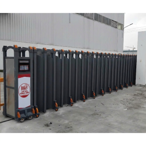 Cổng xếp V16LG tại công trình thực tế