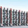 Mẫu cổng xếp nhôm nhập khẩu cao cấp V50 thiết kế hiện đại, đóng mở linh hoạt phù hợp cho nhà máy và cơ quan.
