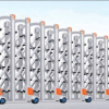 Cổng xếp nhôm V53 là dòng cửa tự động nhập khẩu. Thiết kế hiện đại với chất liệu hợp kim nhôm bền bỉ. Sản phẩm vận hành êm ái và vô cùng ổn định. V53 phù hợp cho nhà máy, xí nghiệp và cơ quan. Liên hệ Vingate để nhận báo giá tốt nhất hôm nay!