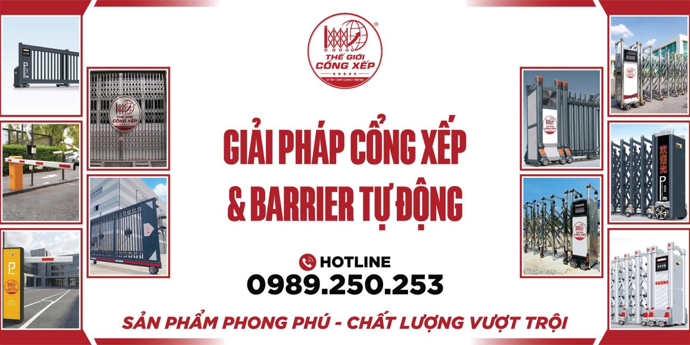 Banner cổng xếp