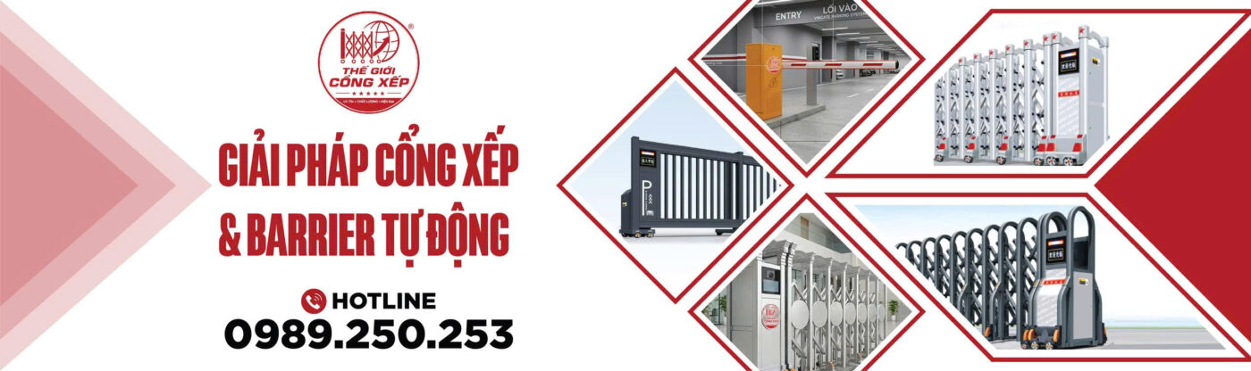 Banner thế Giới cổng xếp