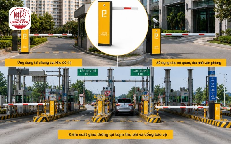 Báo giá barie tự động, cổng barie mới nhất 