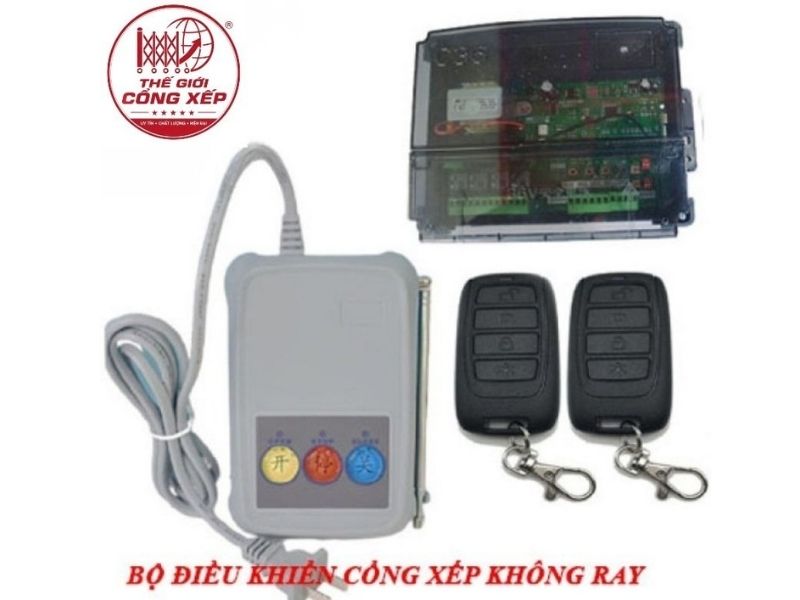 Bộ điều khiển cổng xếp tự động không ray