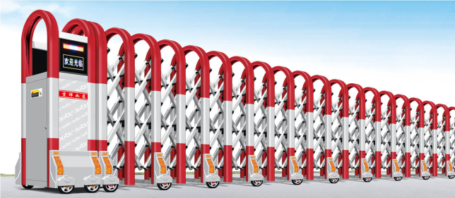 cong-truot-tu-dong-nhom-jx-009.2 Bản vẽ thông số kỹ thuật chi tiết của cổng xếp nhôm JX-009 cao 1.6 mét.