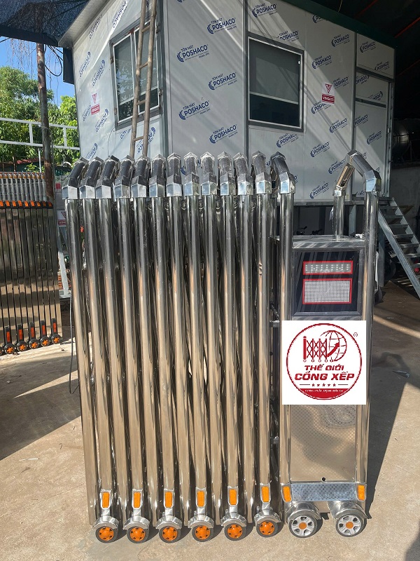 Cổng xếp V08B hiện đại cho nhà máy và doanh nghiệp