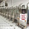 Cổng xếp Inox cao cấp V70
