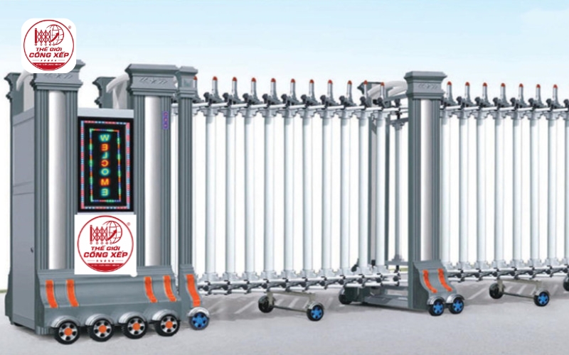 Cổng xếp nhập khẩu bền đẹp, giá tốt nhất Toàn Quốc
