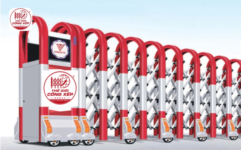 Cổng xếp nhập khẩu bền đẹp, giá tốt nhất Toàn Quốc