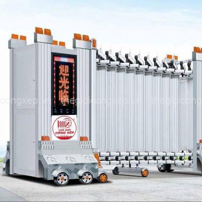 cong-xep-nhom-h-011 Cổng xếp nhôm H-011