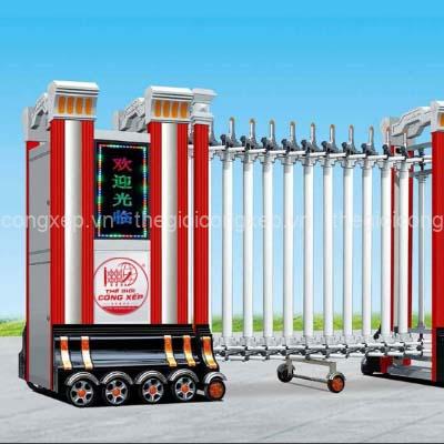 cong-xep-nhom-h024-1 Cổng xếp nhôm H-030