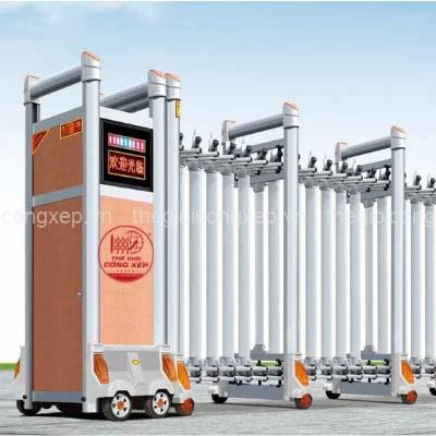 cong-xep-nhom-h031-1 Cổng xếp nhôm H-031