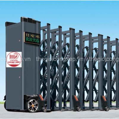cong-xep-nhom-w006-1 Cổng xếp nhôm W-006