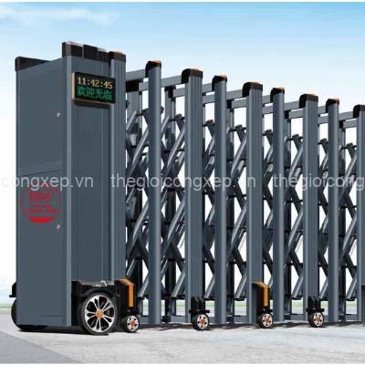 cong-xep-nhom-w014-1 Cổng xếp nhôm W-014