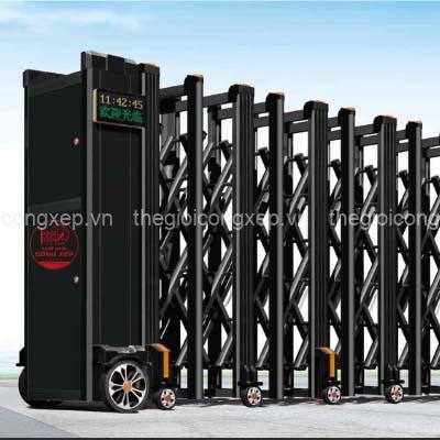 cong-xep-nhom-w016-1 Cổng xếp nhôm W-016