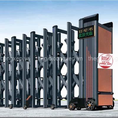 cong-xep-nhom-w020-1 Cổng xếp nhôm W-020