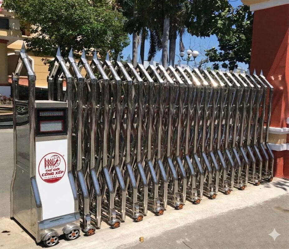 Ứng dụng cổng xếp tự động V06HV cho công ty và nhà xưởng