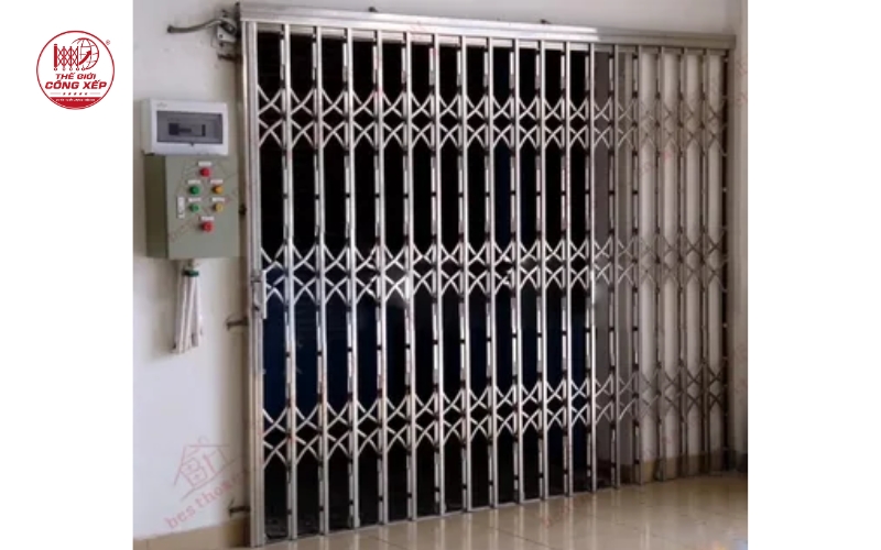 Báo giá cửa xếp inox 304 chất lượng, hiện đại