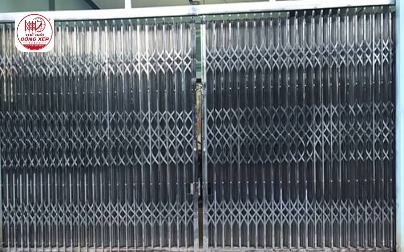 Báo giá cửa xếp inox 304 chất lượng, hiện đại