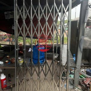 Cửa xếp Inox 304 lá gió