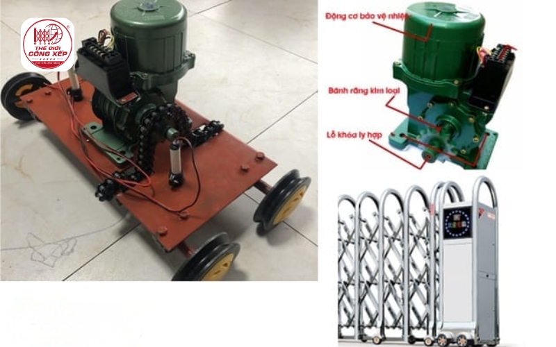 Dịch vụ nâng cấp motor cổng xếp nhanh chóng,