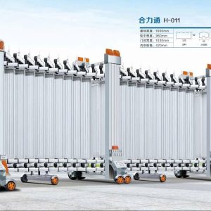 Cổng Xếp Nhôm H-011