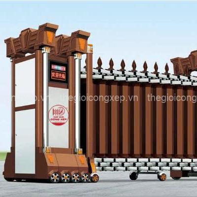 h-018 Cổng xếp nhôm H-017