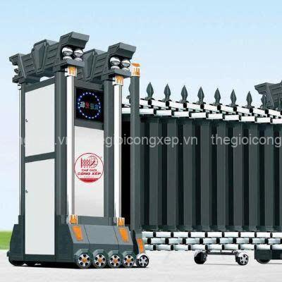 h-17 Cổng xếp nhôm H-017