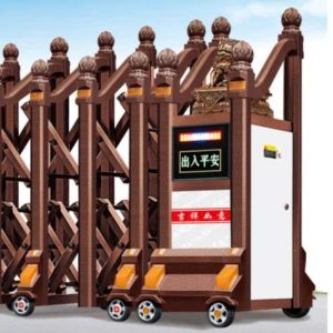 Cận cảnh đầu máy cổng trượt tự động nhôm HY-016.