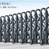 Cổng trượt tự động nhôm JX015 lắp đặt thực tế