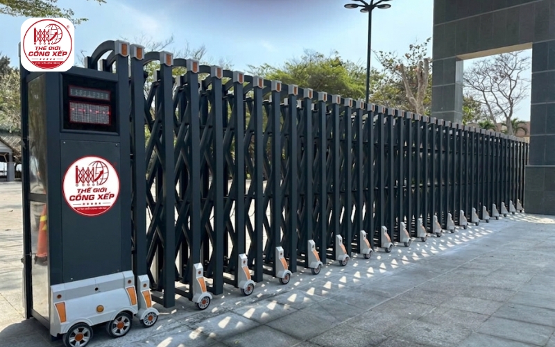 Dịch vụ sửa chữa cổng xếp tại Thế Giới Cổng Xếp