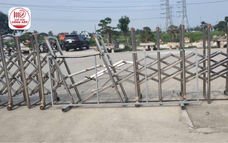 Dịch vụ sửa chữa cổng xếp tại Thế Giới Cổng Xếp