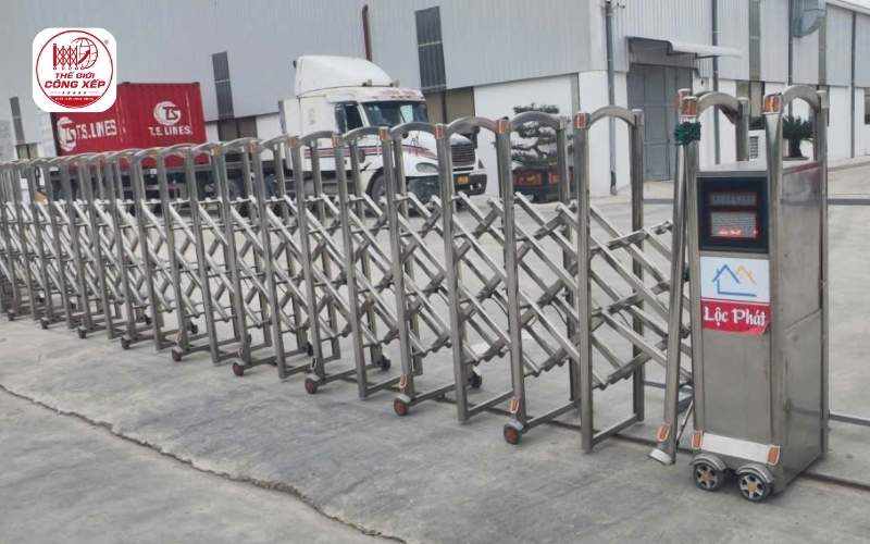 Dịch vụ sửa chữa cổng xếp tại Thế Giới Cổng Xếp