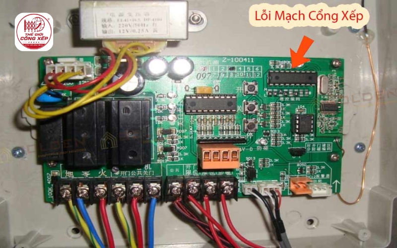 Dịch vụ sửa chữa cổng xếp tại Thế Giới Cổng Xếp