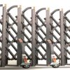 Cổng xếp nhôm nhập khẩu V52