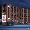 Cổng xếp nhôm nhập khẩu cao cấp V60A chính hãng Vingate.