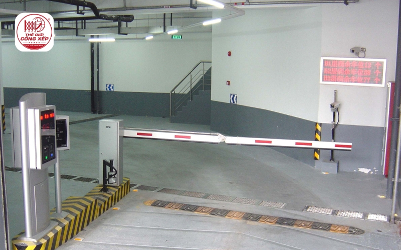 Barie cần gập