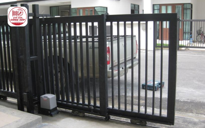 Cổng trượt xếp lớp có tốt không?