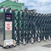 Cổng xếp nhôm VN04