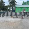 Cổng xếp nhôm VN04