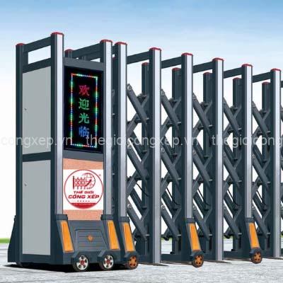 cong-xep-nhom-w027-1 Cổng xếp nhôm W-027