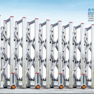 Cổng xếp nhôm W-030