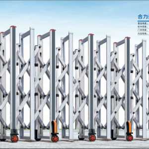 Cổng xếp nhôm W-031