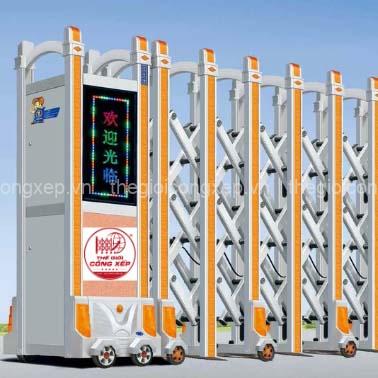 cong-xep-nhom-w033-1 Cổng xếp nhôm W-033