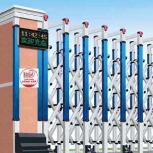 Cổng xếp nhôm W-071
