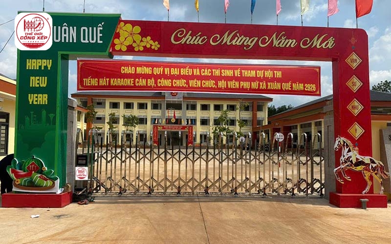 lắp đặt cổng xếp inox