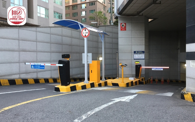 barie tự động cho bãi xe
